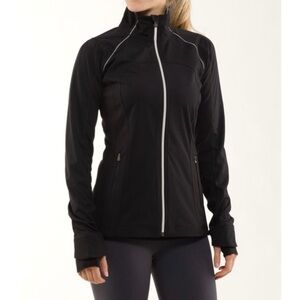 LULULEMON Black Stay On Course Jacket